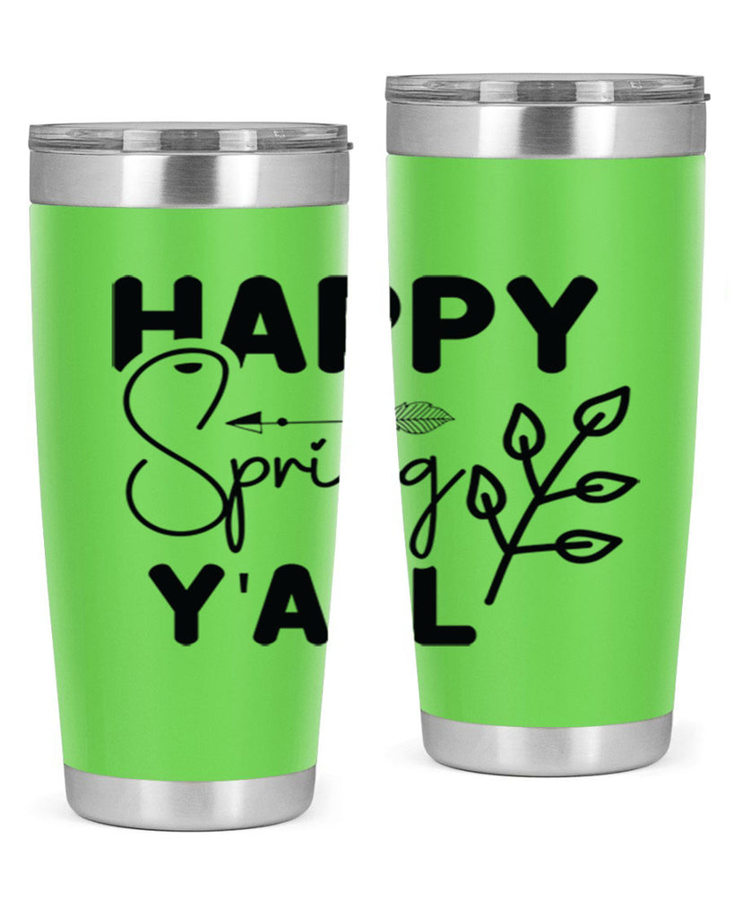 Happy Spring Yall 170#- spring- Tumbler