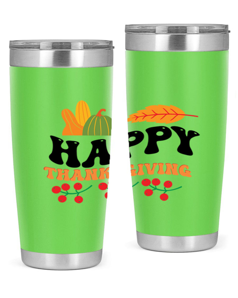 Happy Thanksgiving 251#- fall- Tumbler
