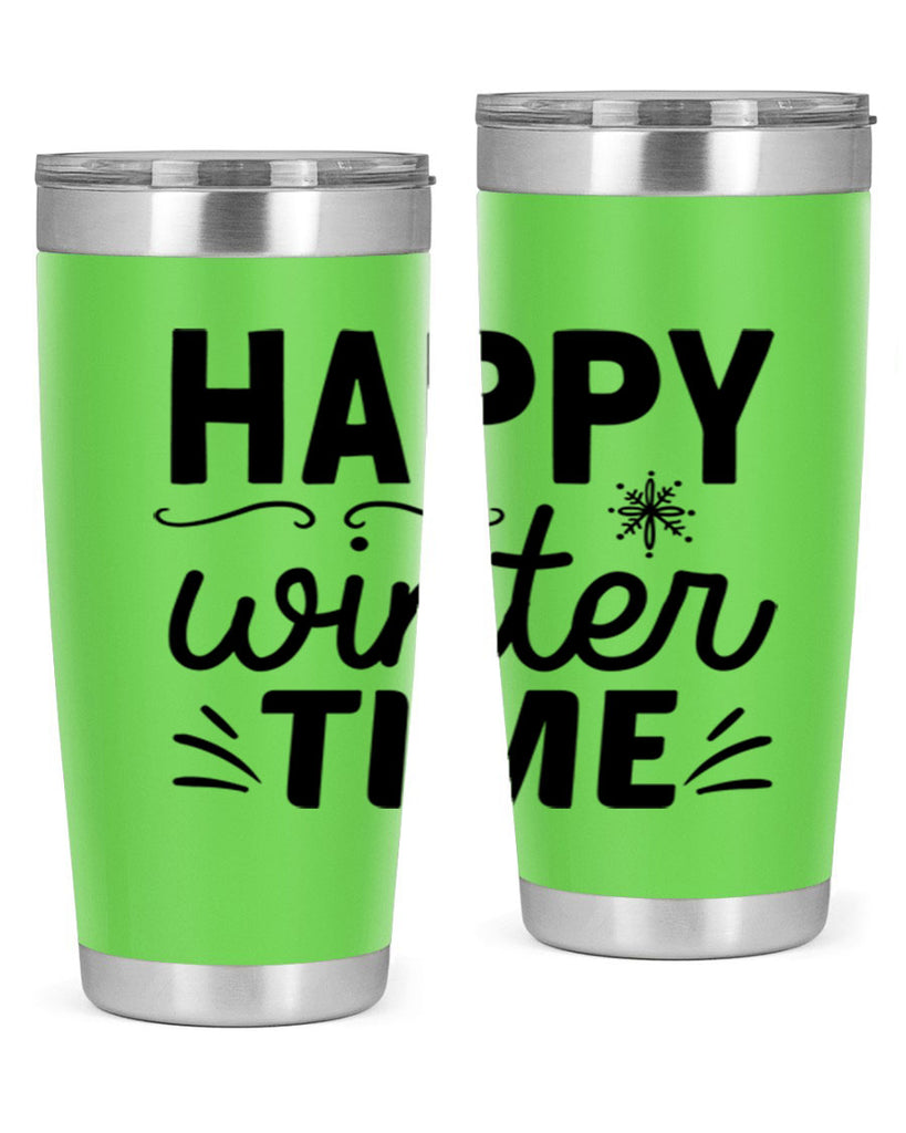 Happy Winter Time134#- winter- Tumbler