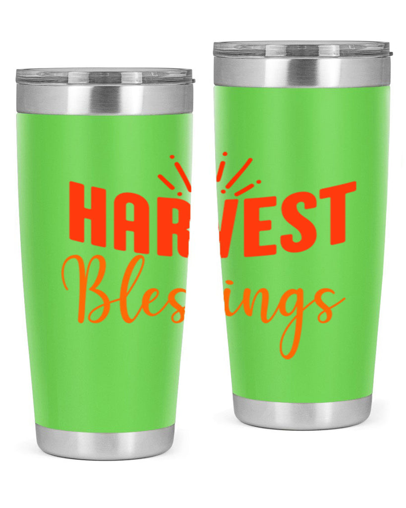 Harvest Blessings Design 264#- fall- Tumbler