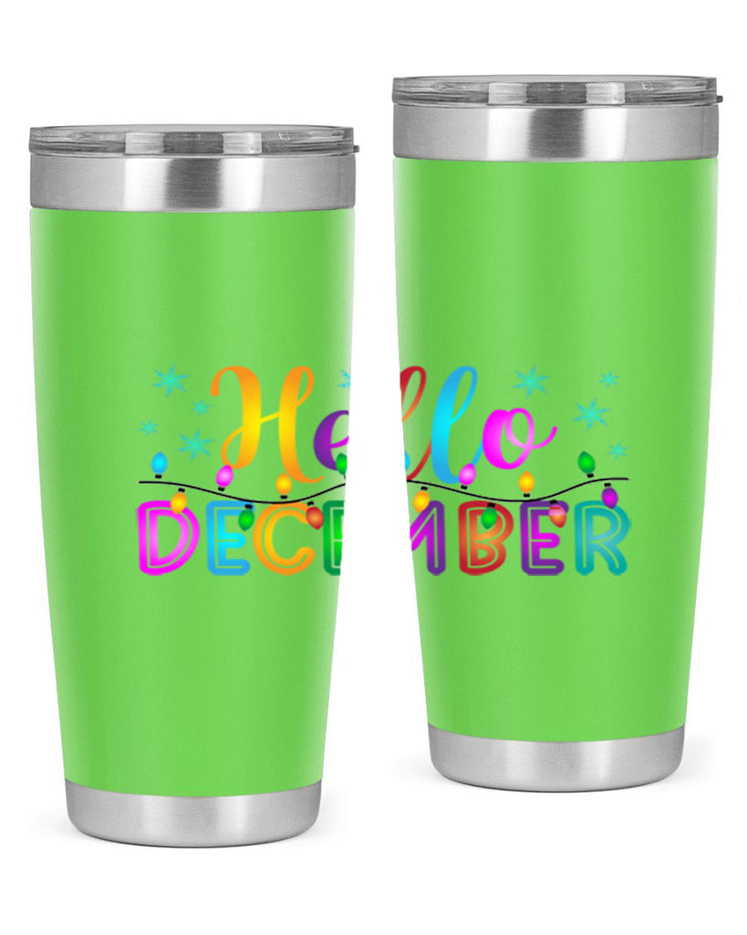Hello December Winter 177#- winter- Tumbler