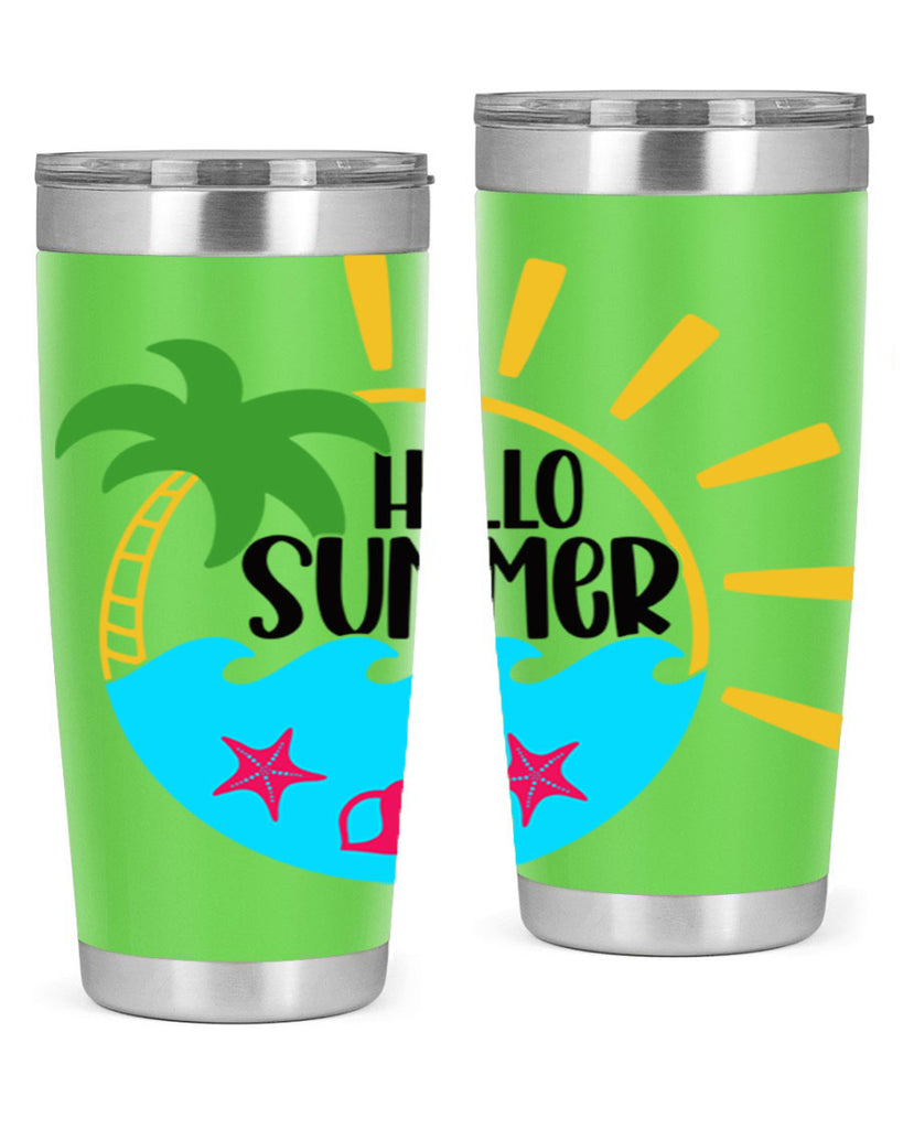 Hello Summer Style 40#- summer- Tumbler