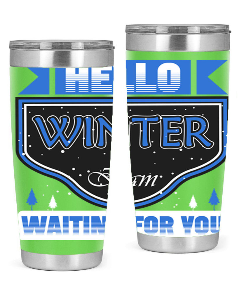 Hello Winter 164#- winter- Tumbler