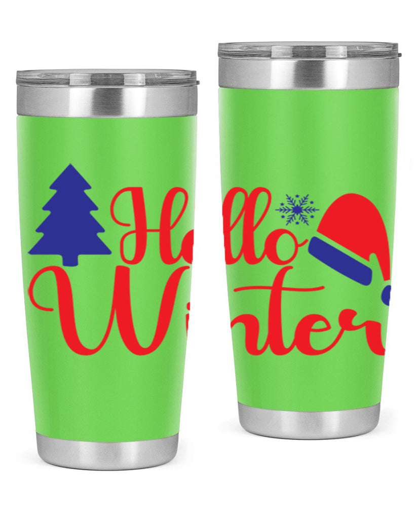 Hello Winter 179#- winter- Tumbler