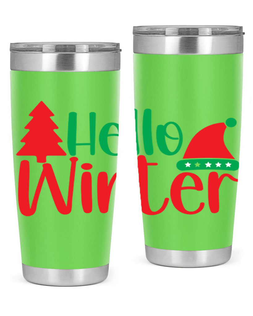 Hello Winter 180#- winter- Tumbler