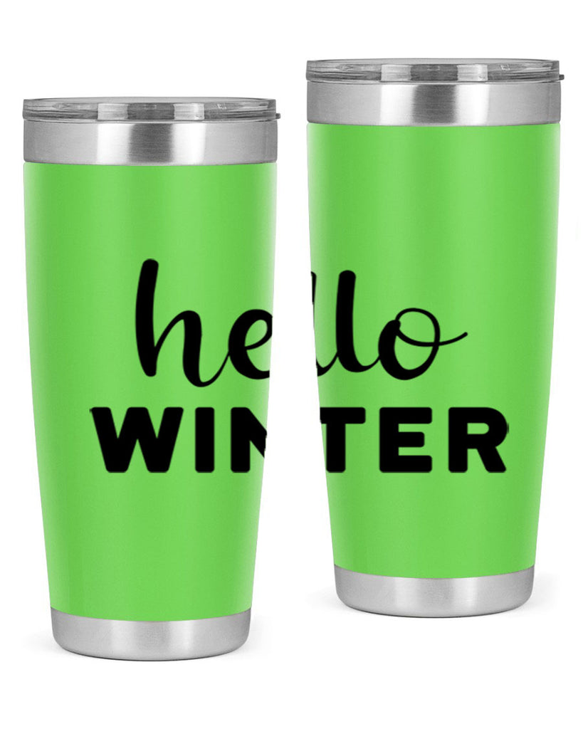 Hello Winter 186#- winter- Tumbler
