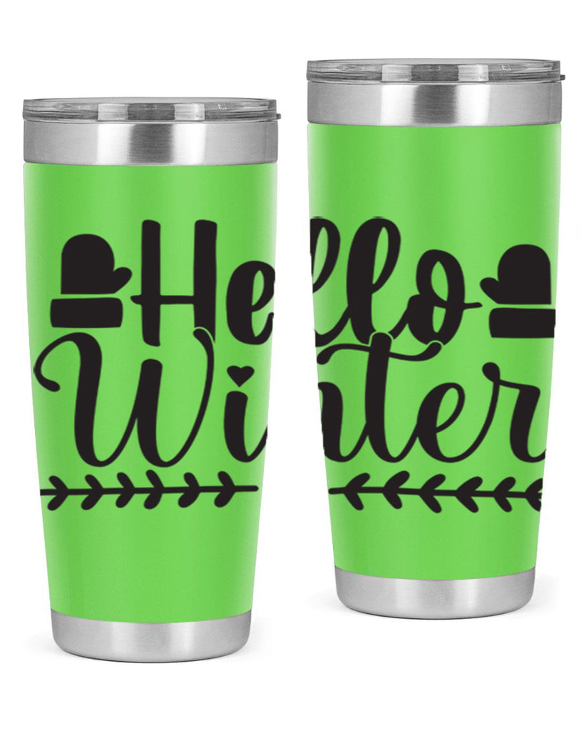Hello winter 184#- winter- Tumbler