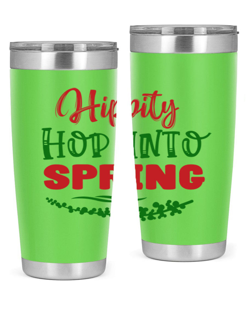 Hippity Hop into Spring 239#- spring- Tumbler