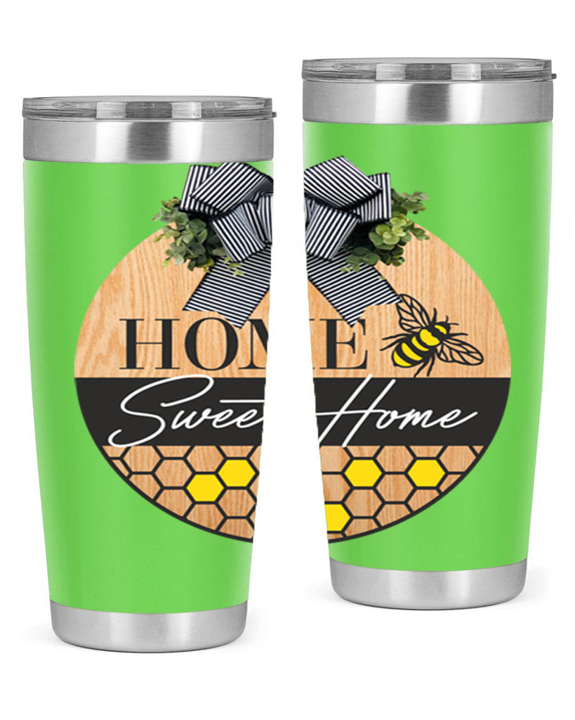 Home Sweet home bee and hive Mockup241#- spring- Tumbler