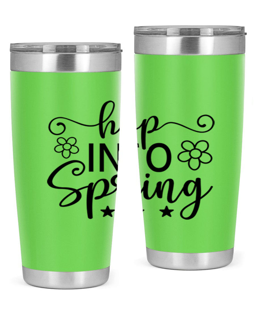 Hop into spring  252#- spring- Tumbler