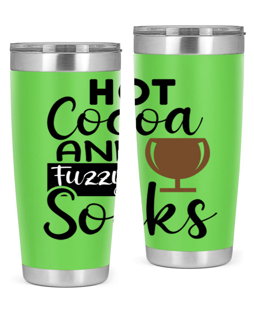 Hot Cocoa And Fuzzy Socks 218#- winter- Tumbler