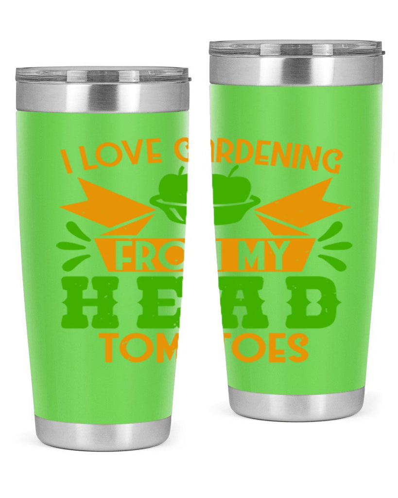 I love gardening from my head tomatoes 54#- farming and gardening- Tumbler