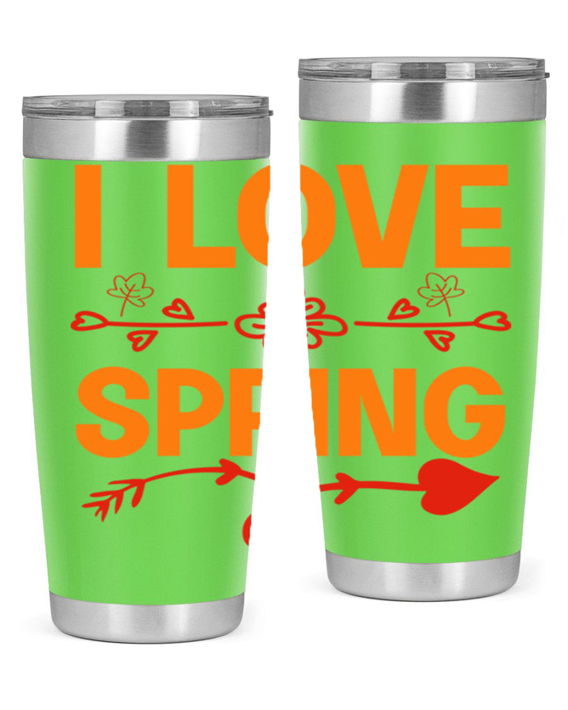I love spring 271#- spring- Tumbler