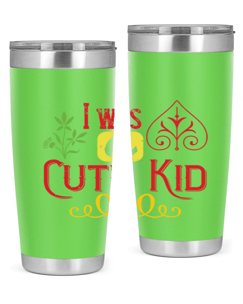I was a cute kid Style 32#- baby- Tumbler