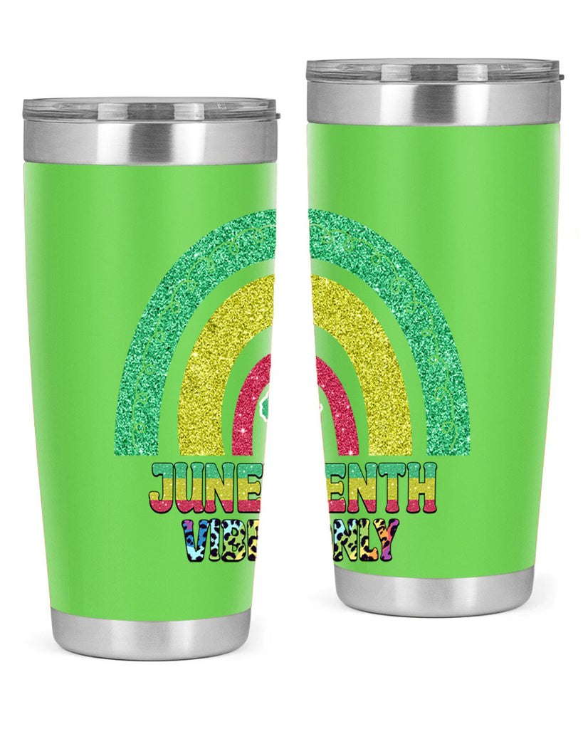 Juneteenth Vibes Only 5#- Juneteenth- tumbler