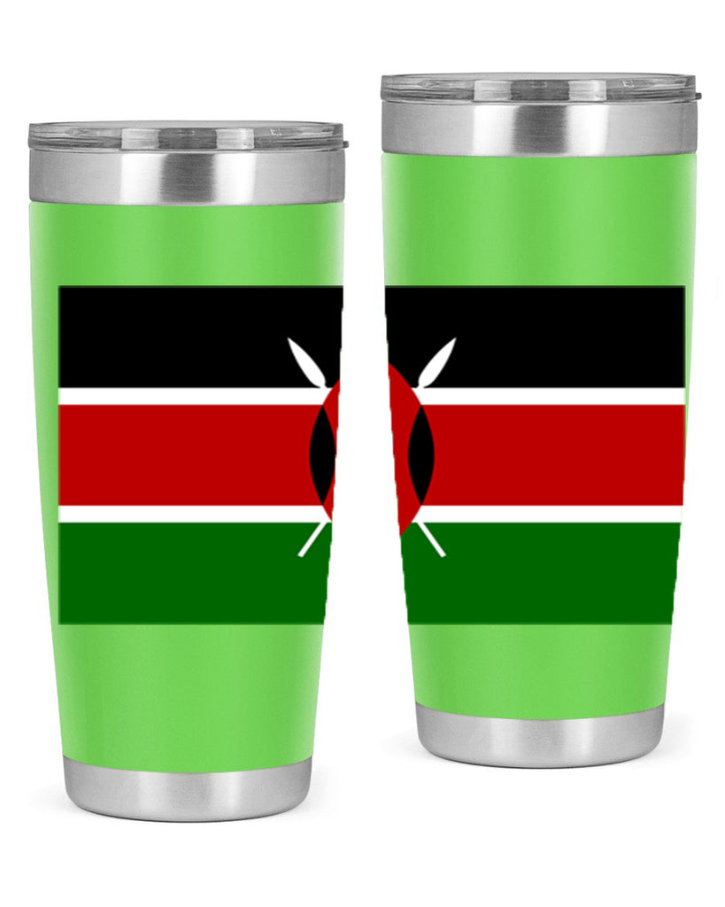 Kenya 110#- world flags- Tumbler