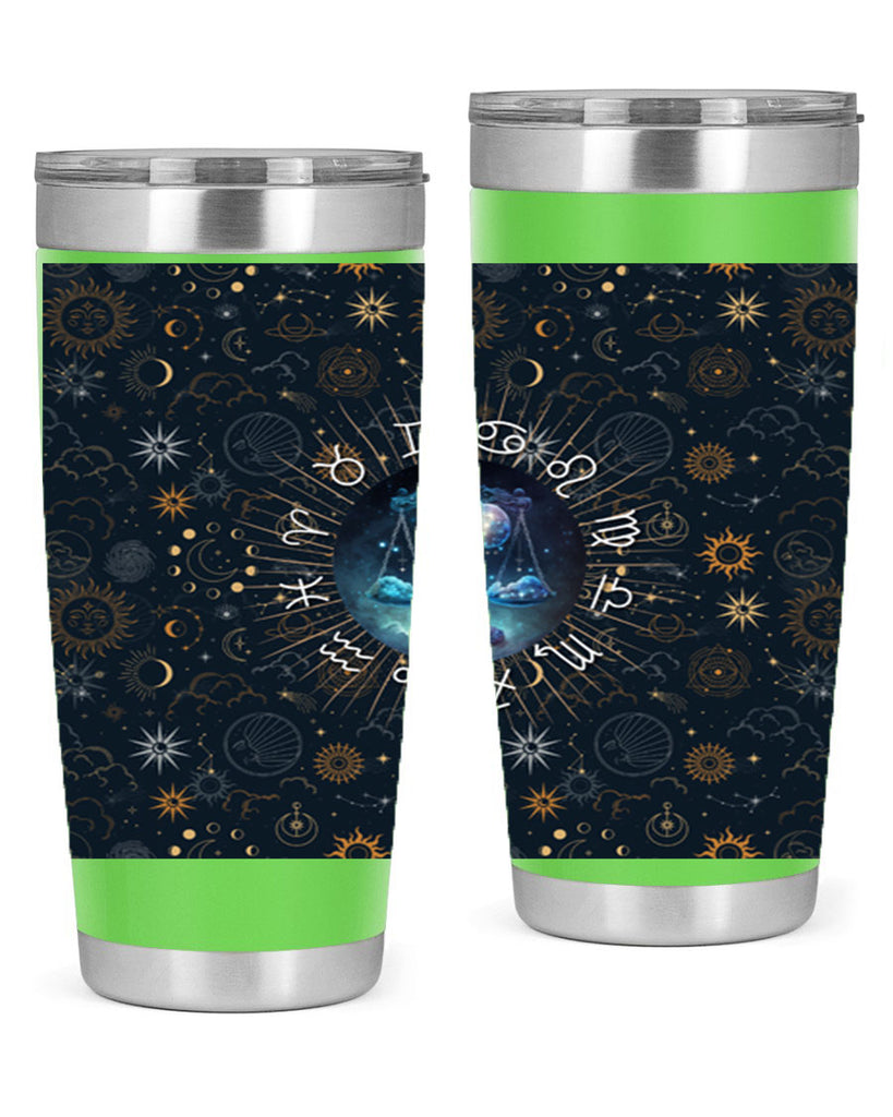 Libra Straight 317#- zodiac- Tumbler