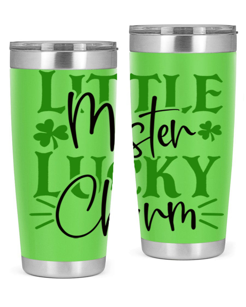Little Mister Lucky Charm Style 153#- St Patricks Day- Tumbler