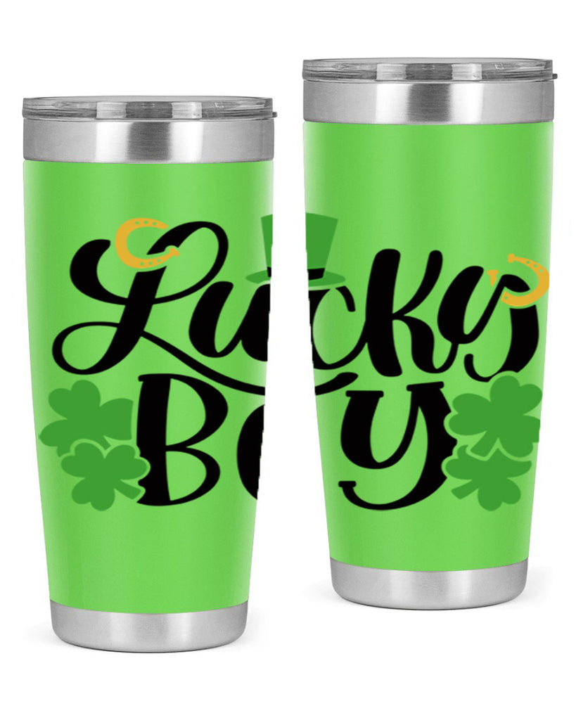 Lucky Boy Style 59#- St Patricks Day- Tumbler
