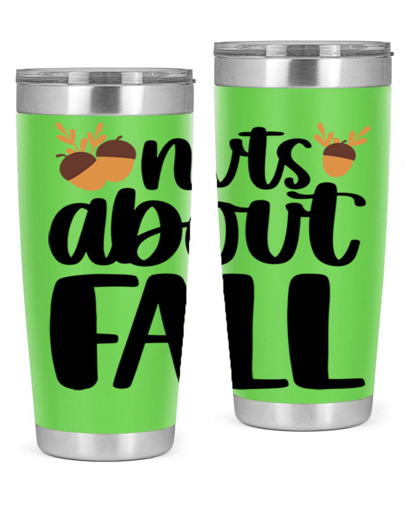 Nuts About Fall 503#- fall- Tumbler