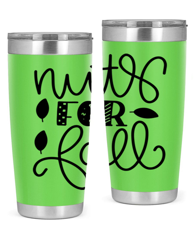 Nuts For Fall 446#- fall- Tumbler