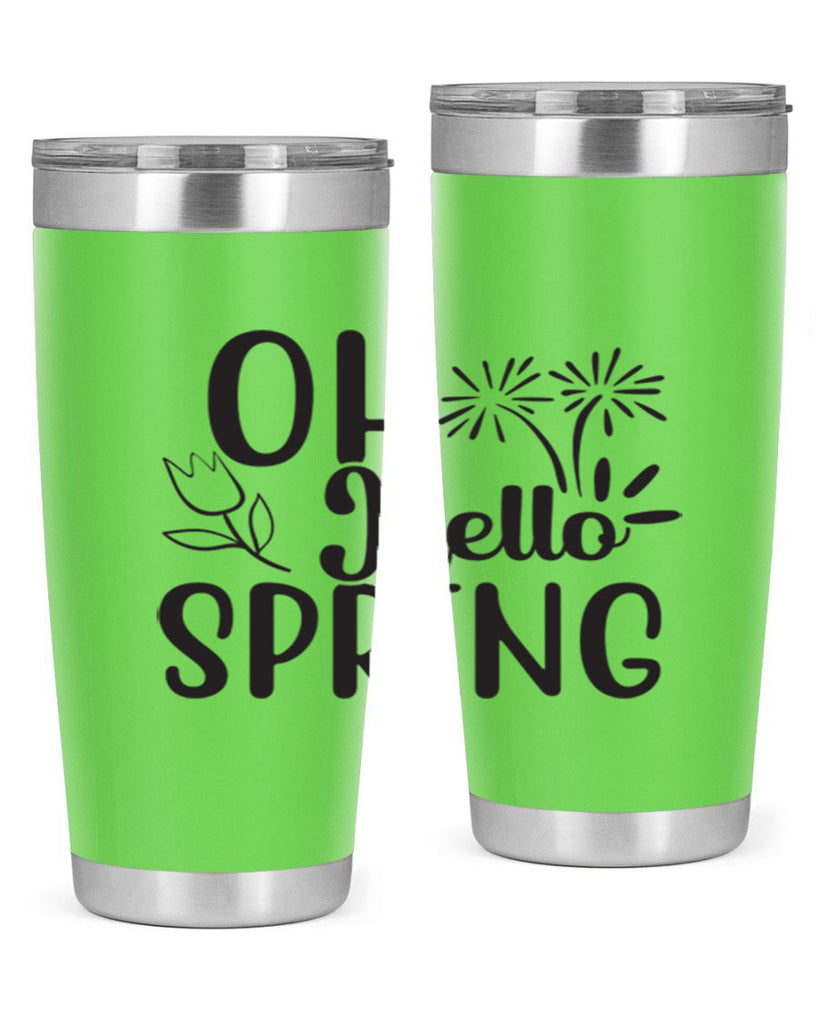 Oh hello spring 358#- spring- Tumbler