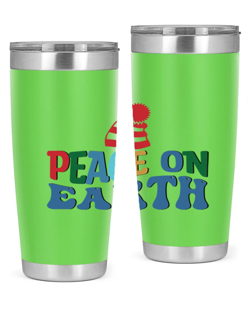 Peace on Earth 337#- winter- Tumbler