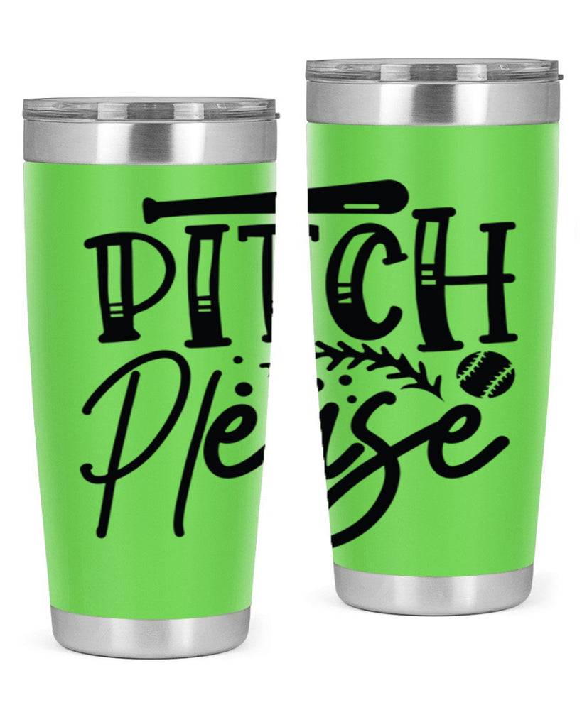 Pitch Please 2037#- baseball- Tumbler