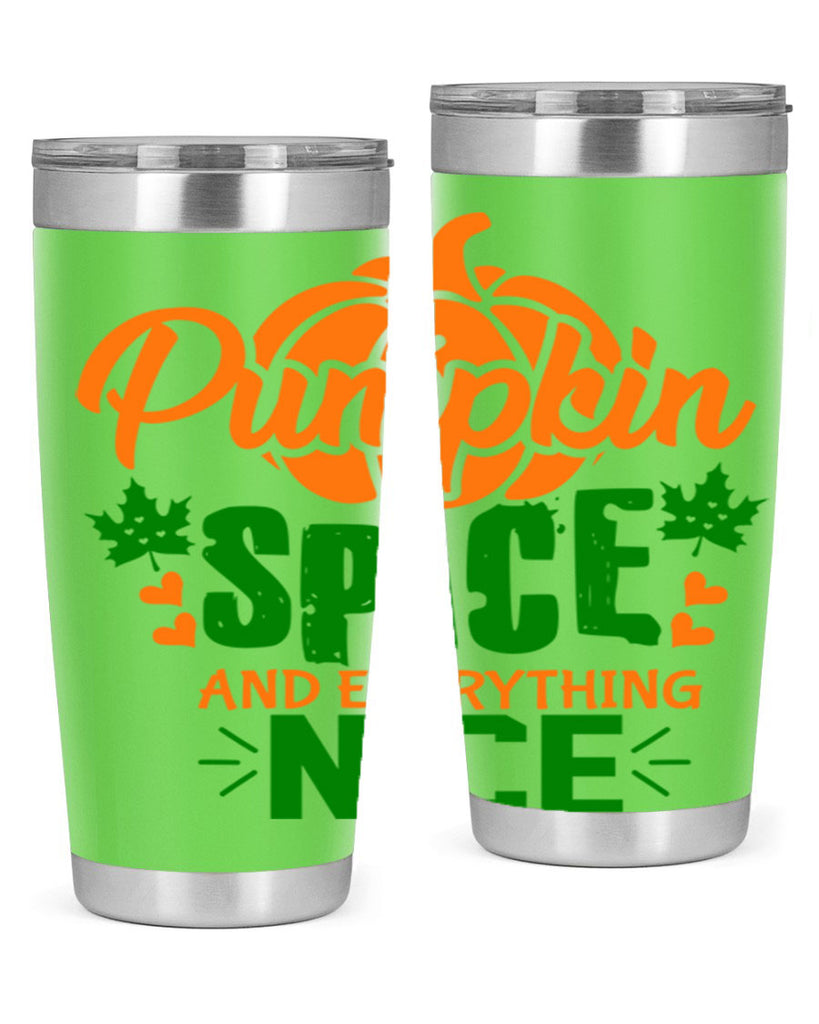 Pumpkin Spice and Everything Nice 538#- fall- Tumbler