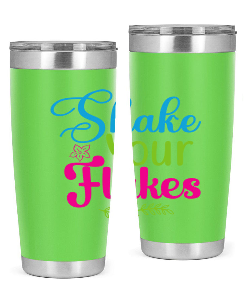 Shake Your Flakes 356#- winter- Tumbler