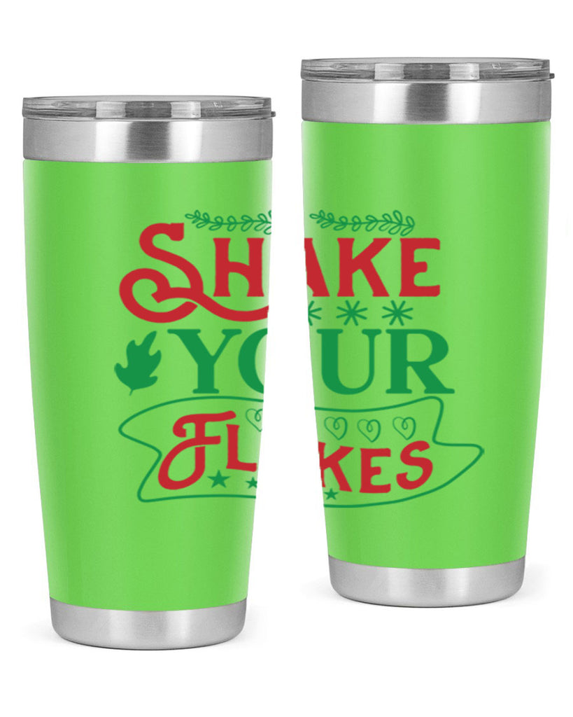 Shake Your Flakes 358#- winter- Tumbler