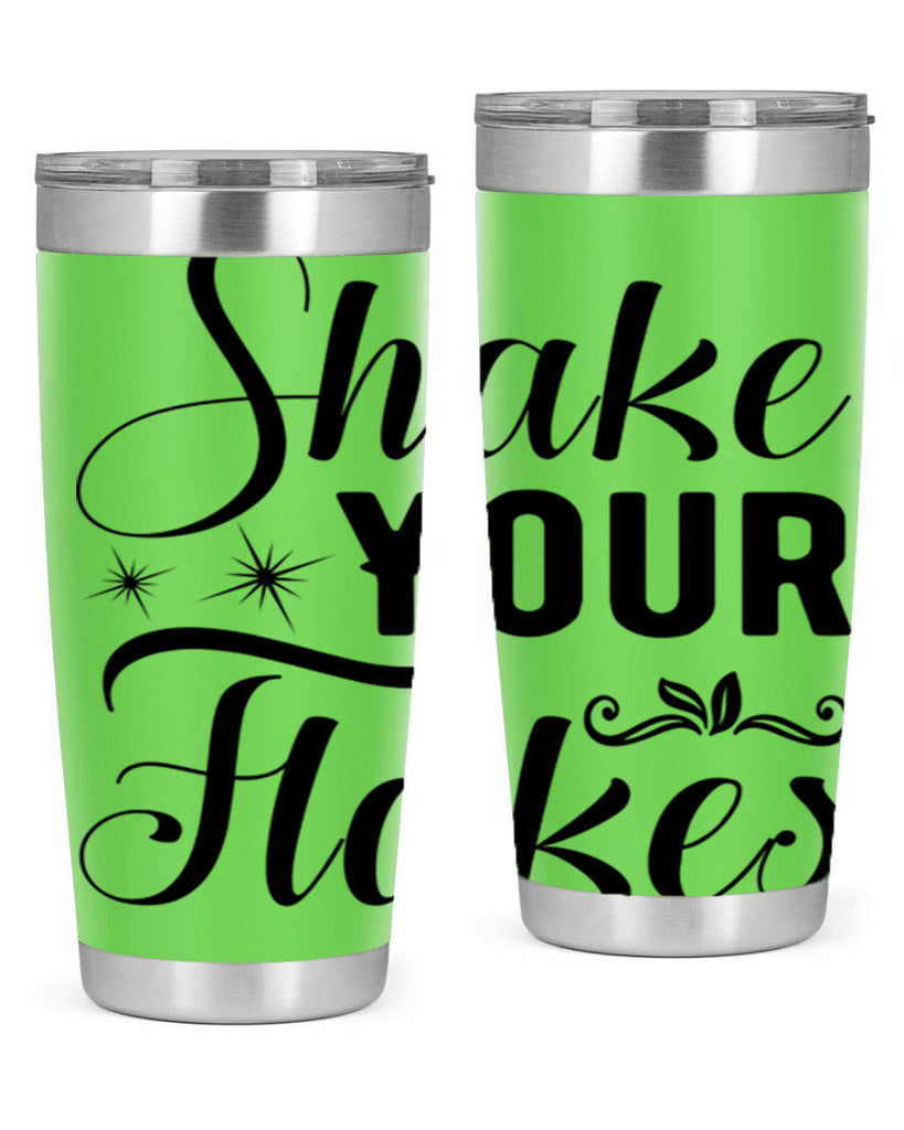 Shake Your Flakes 362#- winter- Tumbler