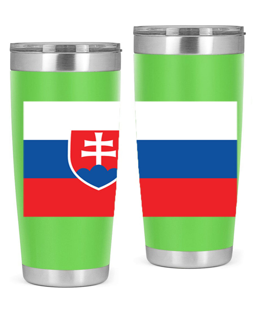 Slovakia 40#- world flags- Tumbler