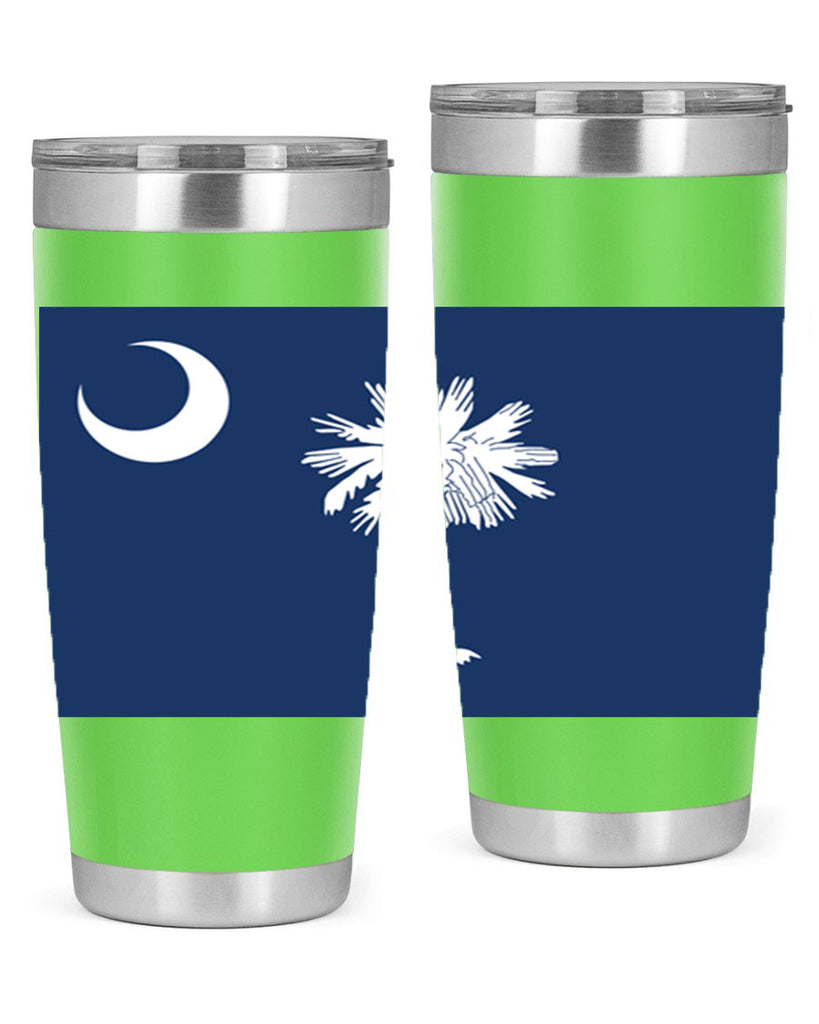 South Carolina 12#- Us Flags- Tumbler