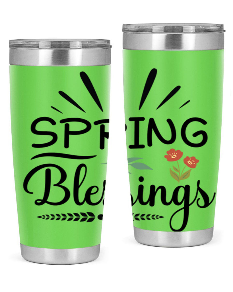 Spring Blessings  482#- spring- Tumbler