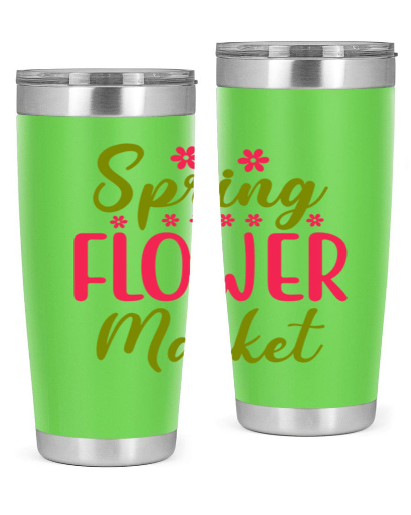 Spring Flower Market 423#- spring- Tumbler