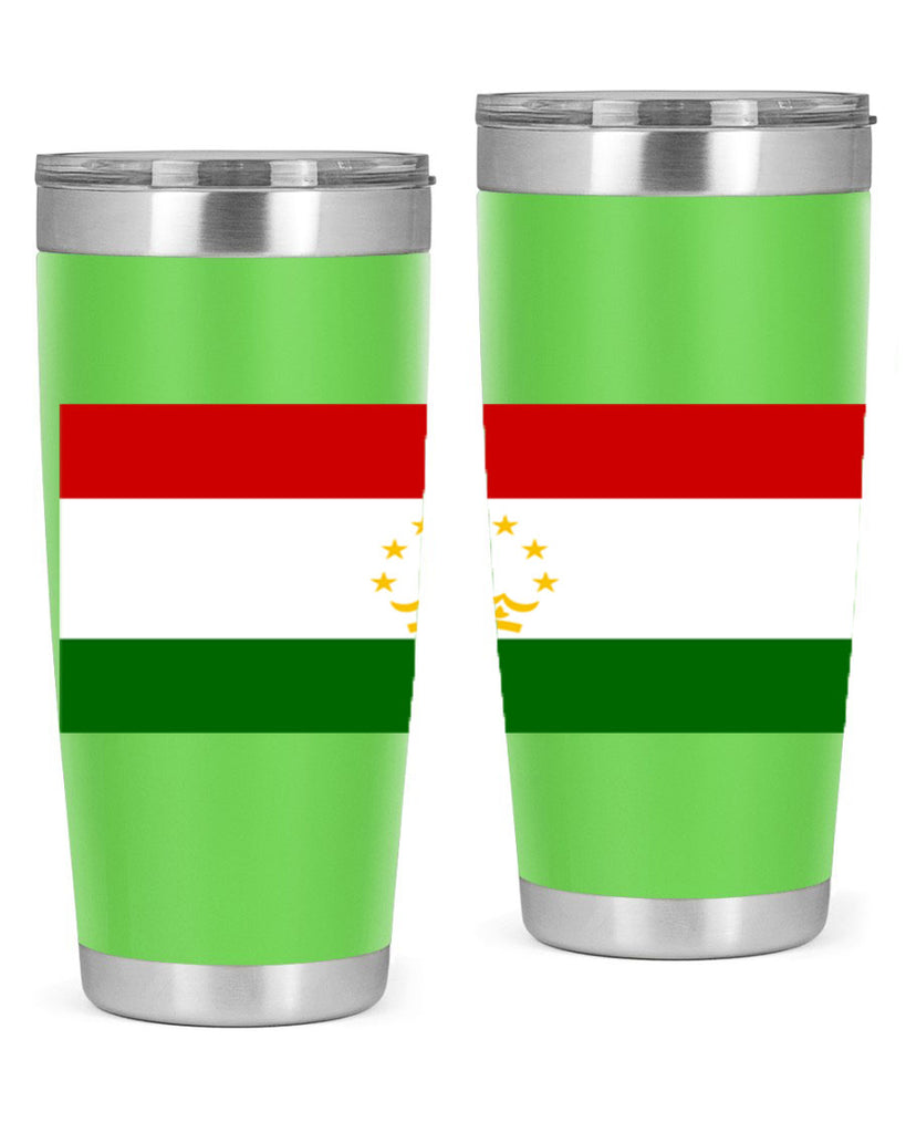 Tajikistan 25#- world flags- Tumbler