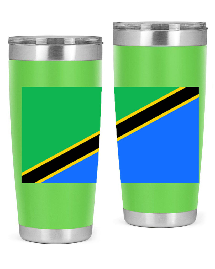 Tanzania 24#- world flags- Tumbler