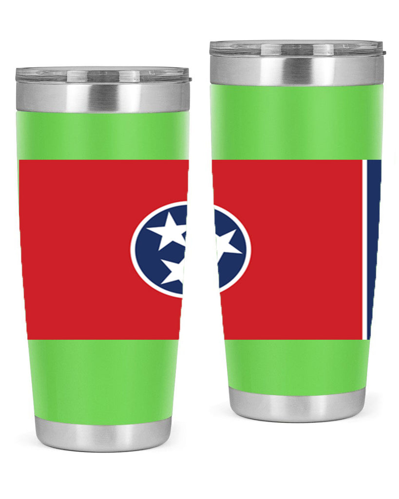 Tennessee 10#- Us Flags- Tumbler