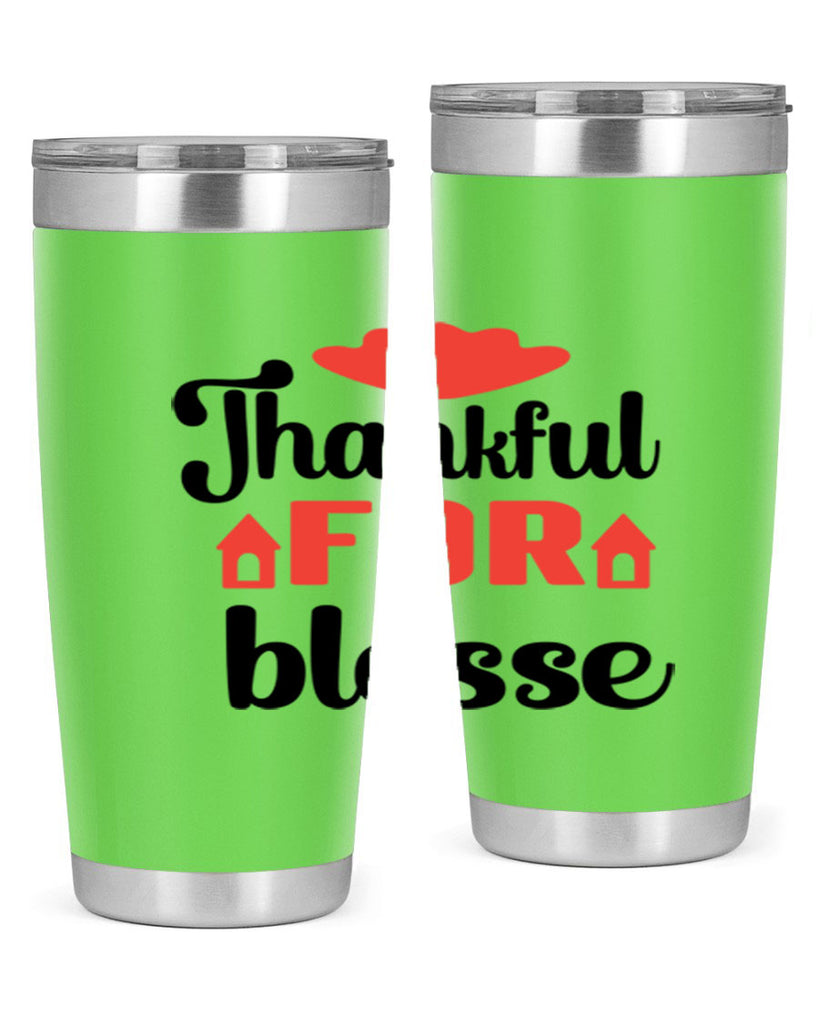 Thankful for blesse 599#- fall- Tumbler