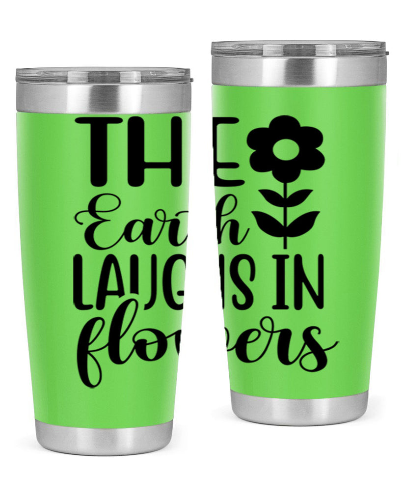 The earth laughs in flowers 548#- spring- Tumbler