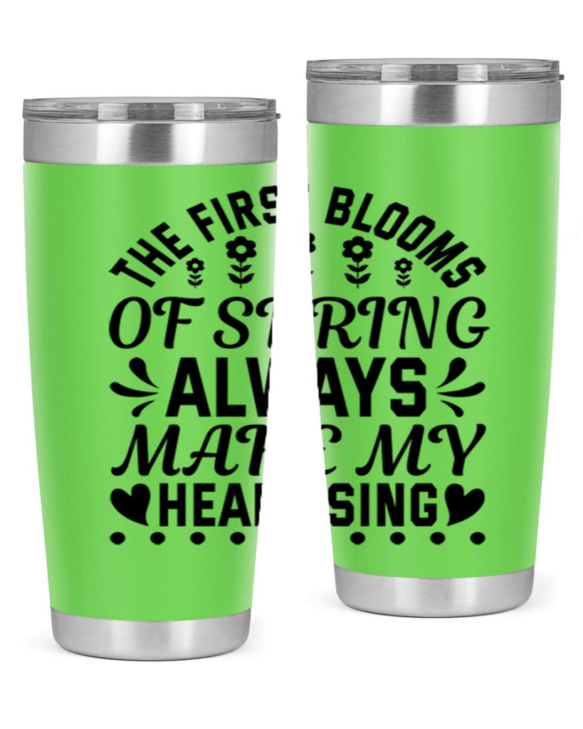 The first blooms of spring 549#- spring- Tumbler