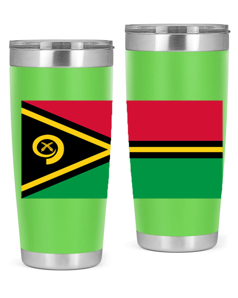 Vanuatu 7#- world flags- Tumbler