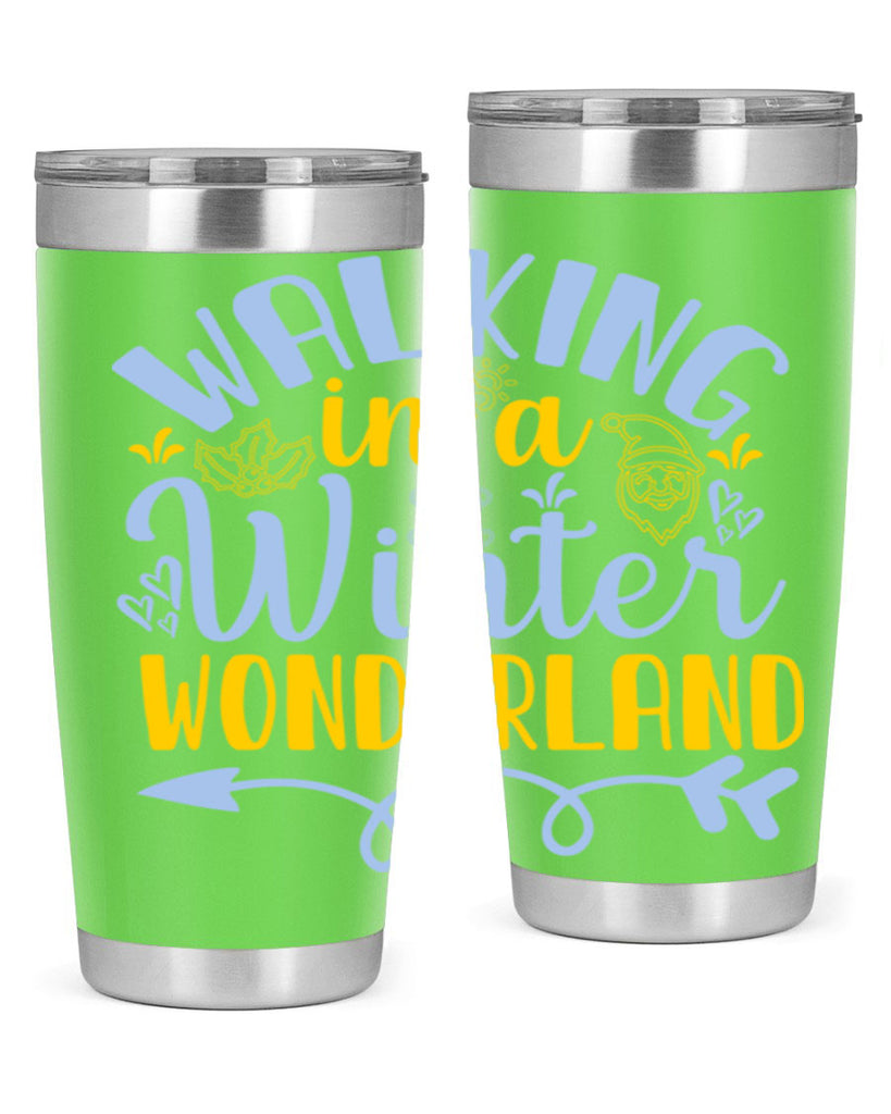 Walking in a winter wonderland440#- winter- Tumbler