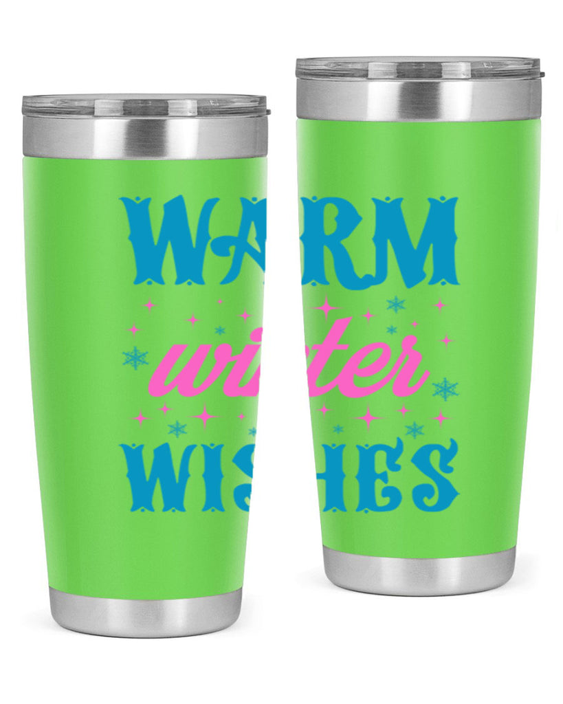 Warm Winter Wishes 464#- winter- Tumbler