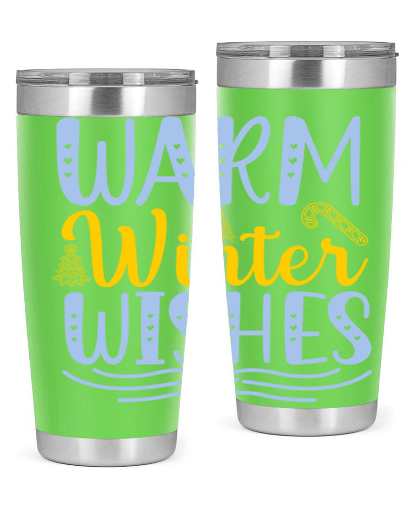Warm winter wishes 449#- winter- Tumbler
