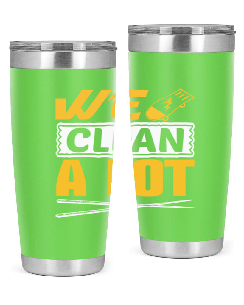We clean a lot Style 10#- cleaner- tumbler