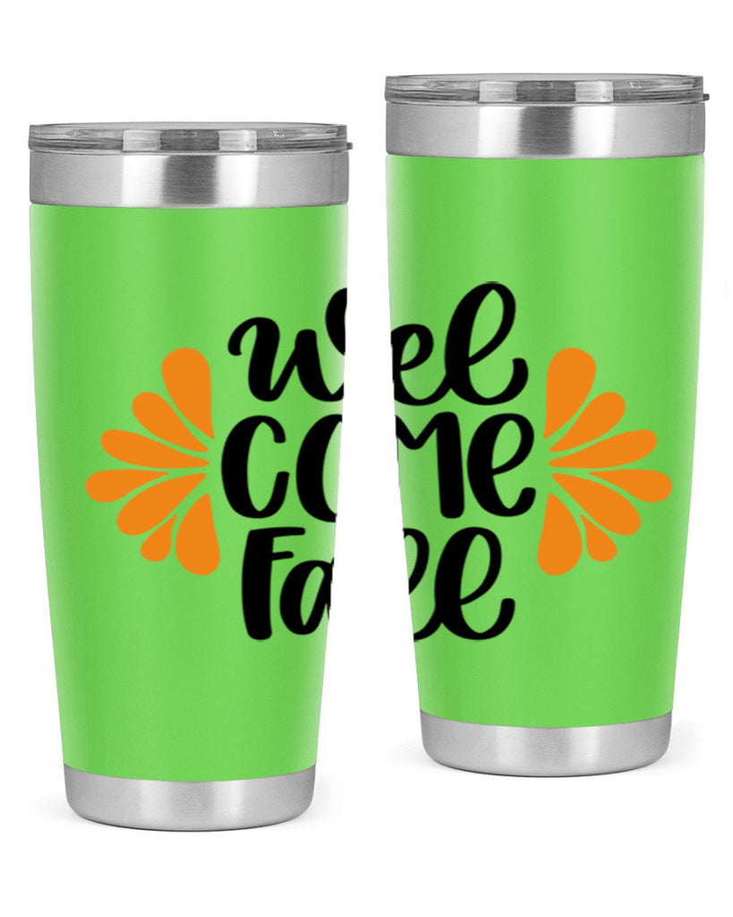 Welcome Fall 516#- fall- Tumbler