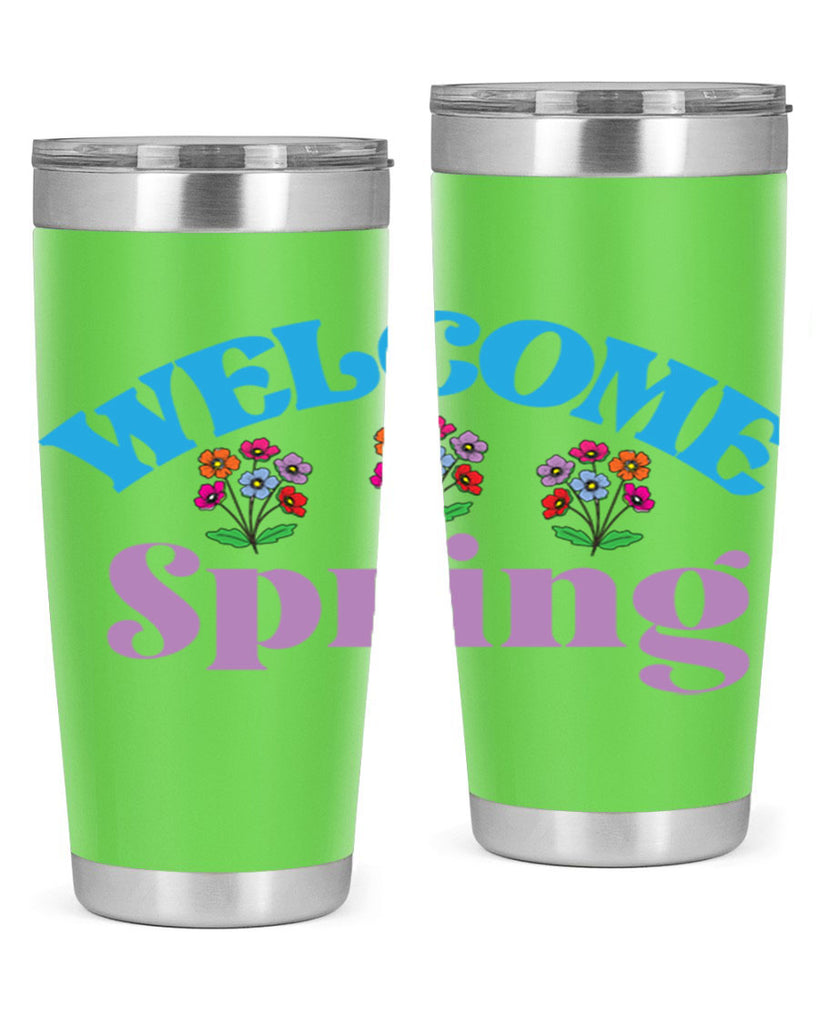 Welcome Spring  600#- spring- Tumbler
