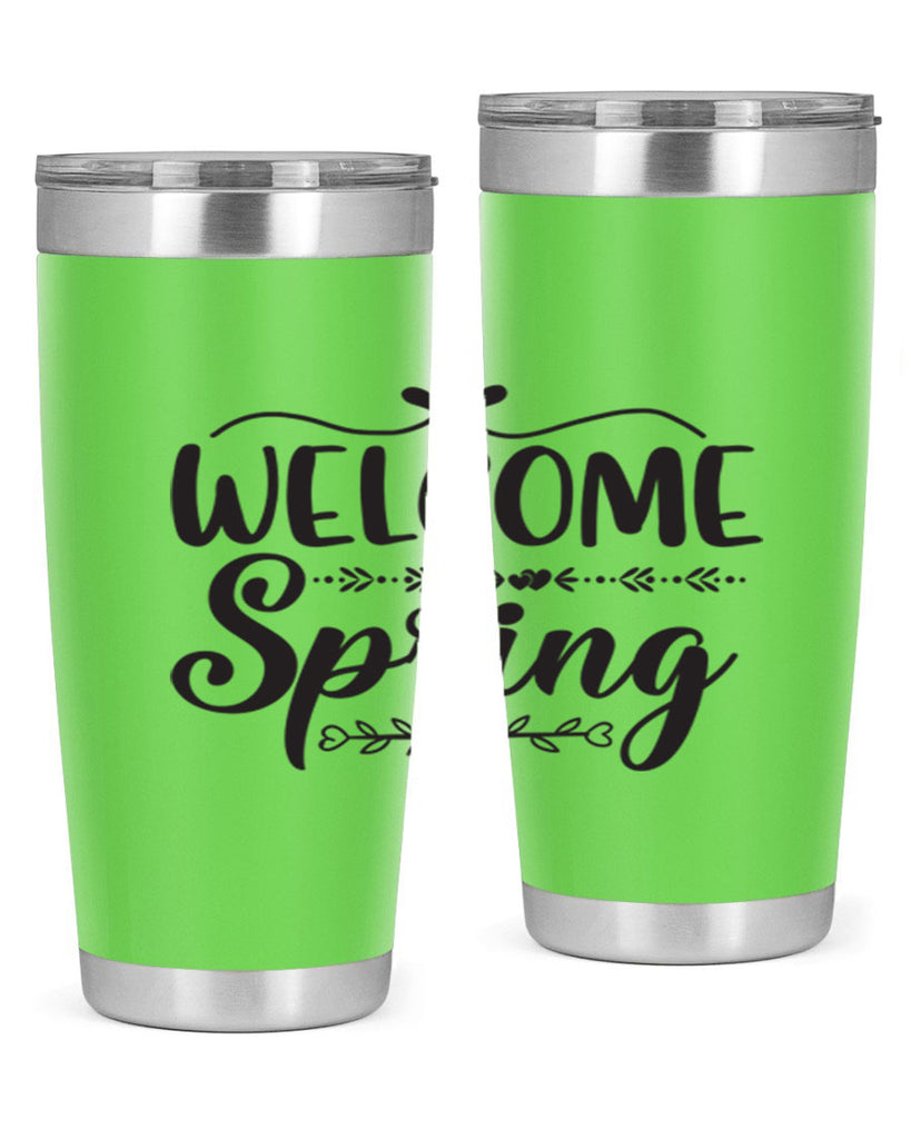Welcome spring 576#- spring- Tumbler